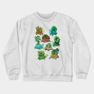 Turtle Plants Crewneck Sweatshirt